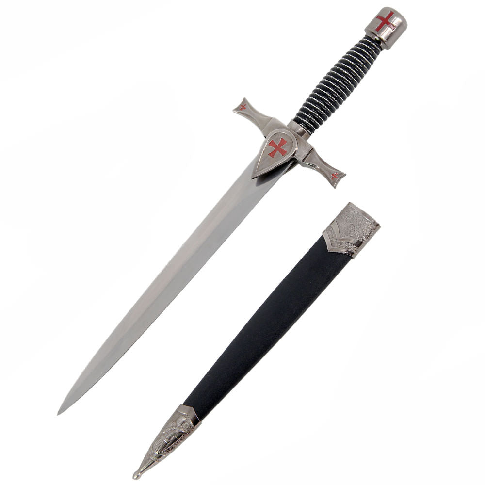 Knights Templar Companion Dagger - Tophatter's Army Products & Self Defense Collectible Weapons - Tophatter Daily Deals